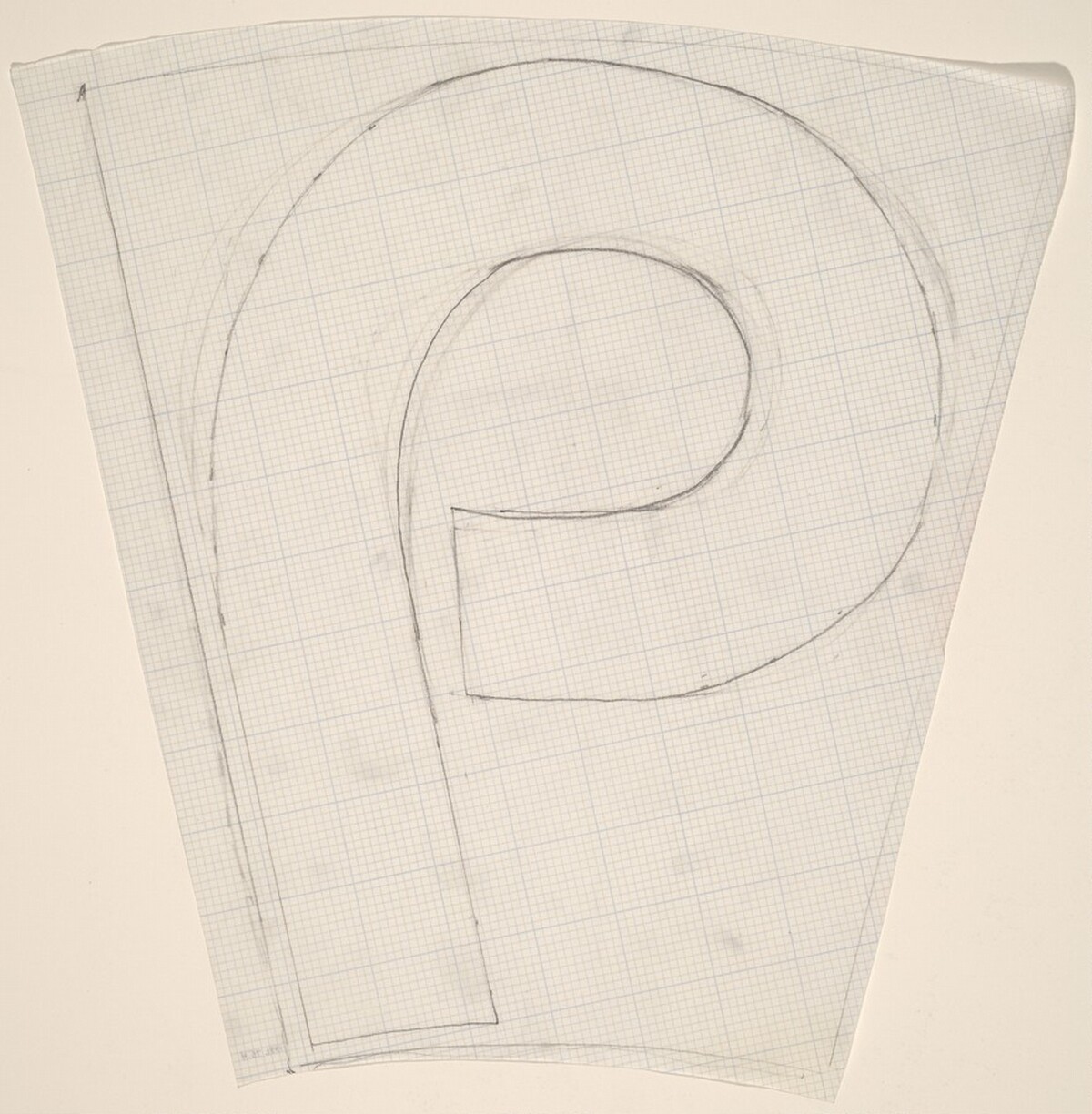 Sketch for "Building - Blocks for a Doorway" (P)