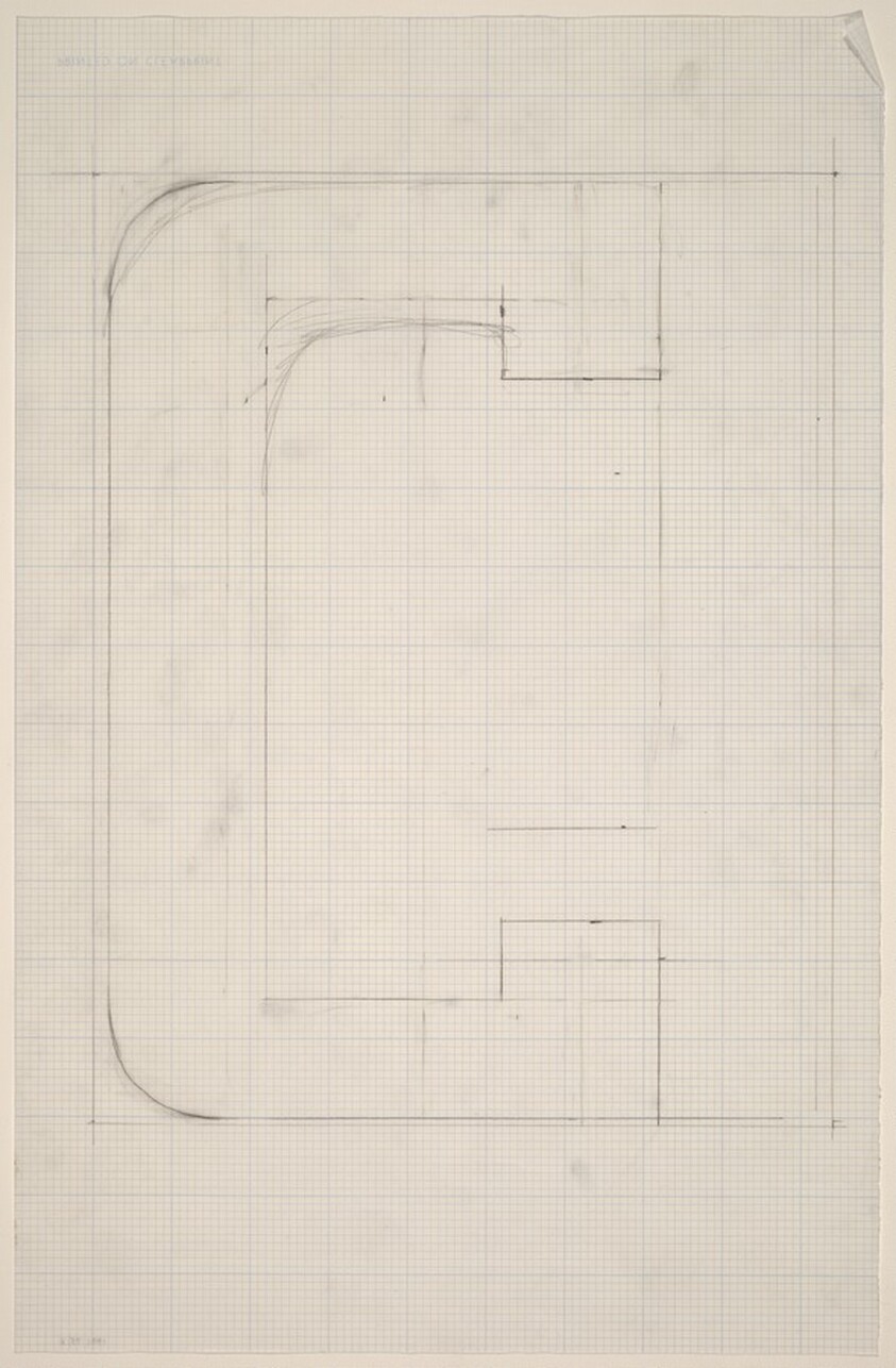 Sketch for "Building - Blocks for a Doorway" (C)
