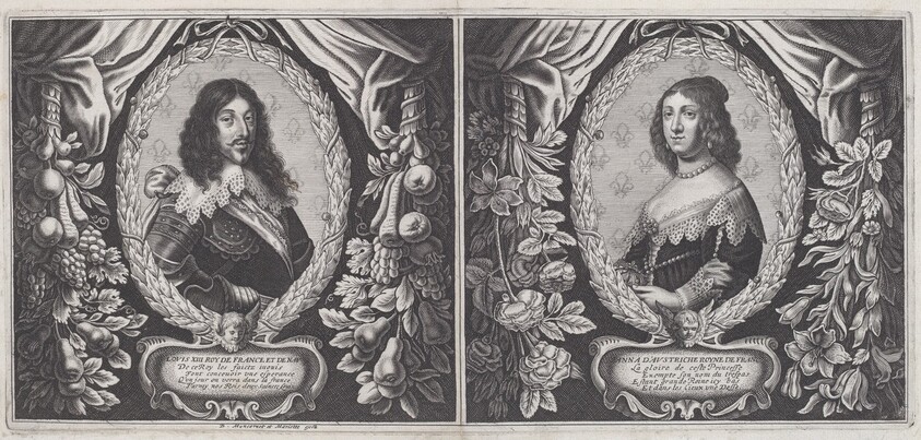 Louis XIII and Anna d'Austriche