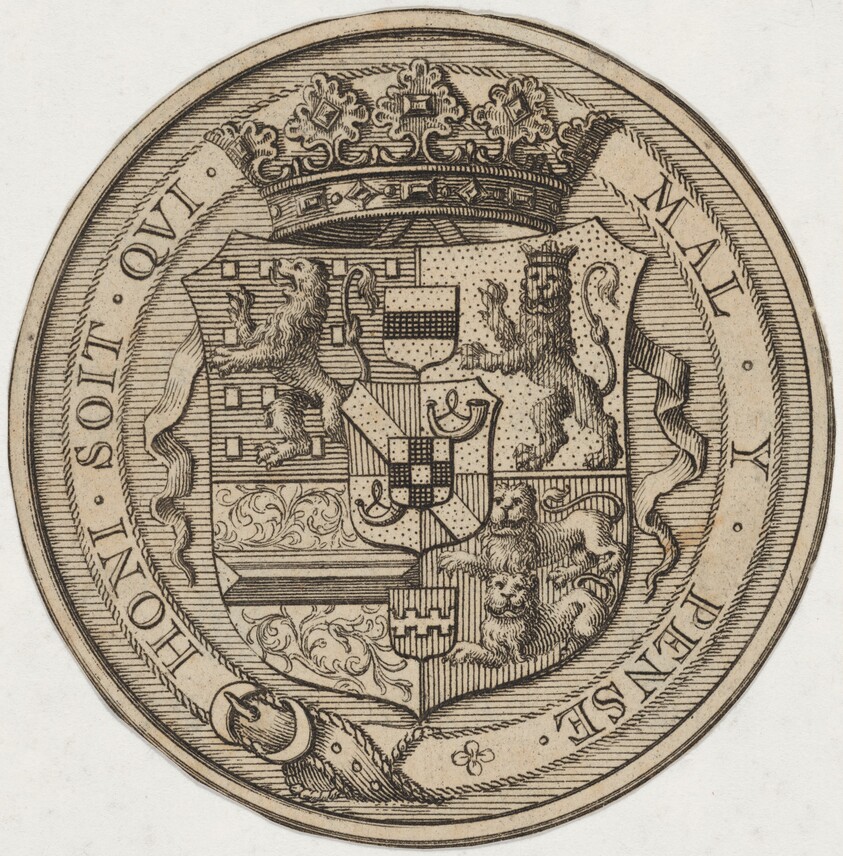 Coat of Arms in a Circle