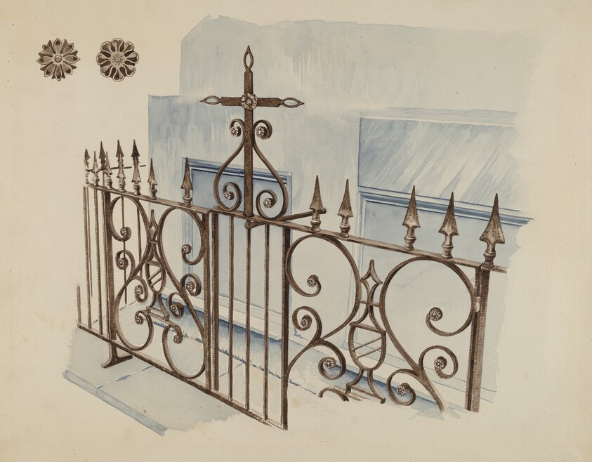 Iron Gate and Fence