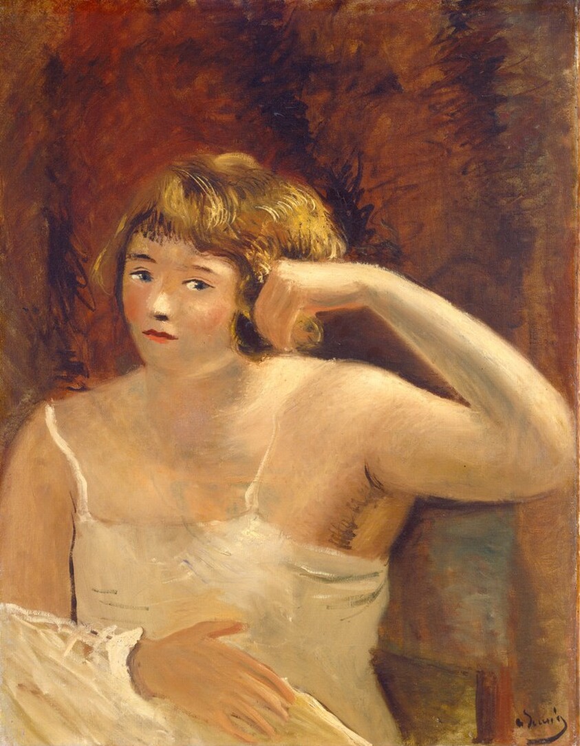 Woman in a Chemise