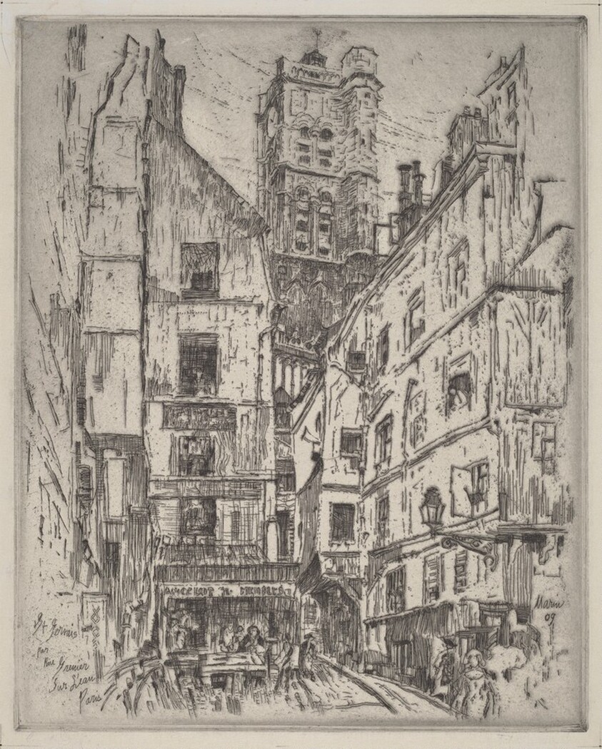 St. Gervais, Rue Grenier Sur L'Eau, Paris