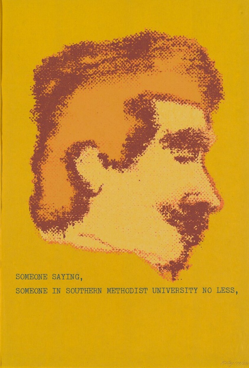 Someone Saying, Someone in Southern Methodist University No Less