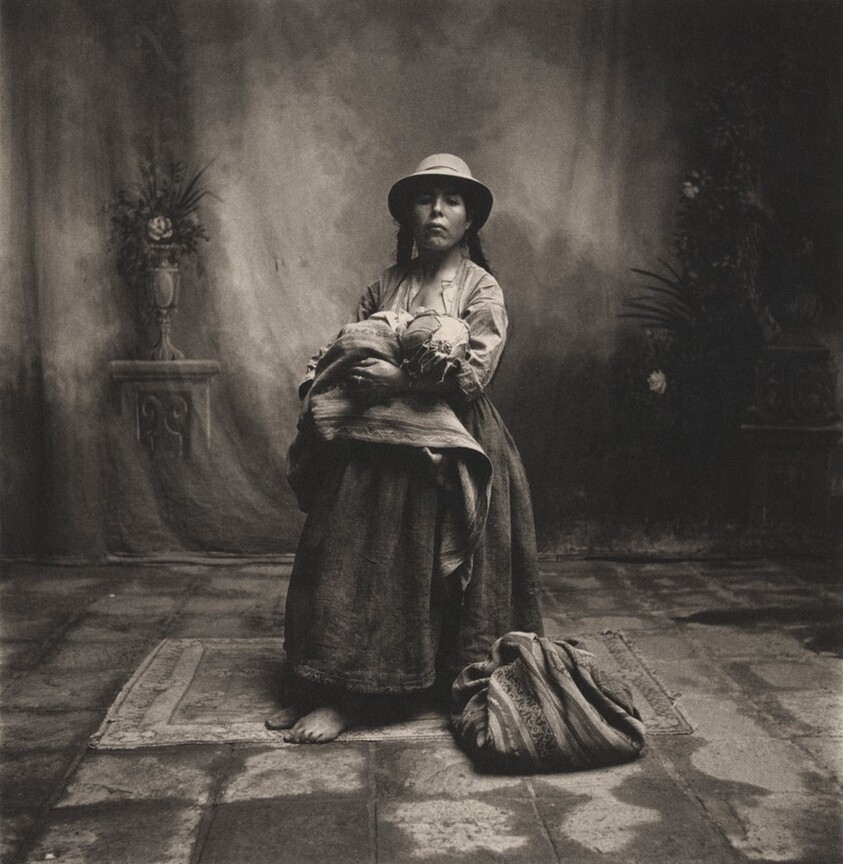 Mother and Sleeping Child, Cuzco