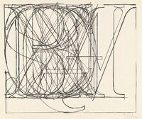 Alphabet, Jasper Johns, 1969