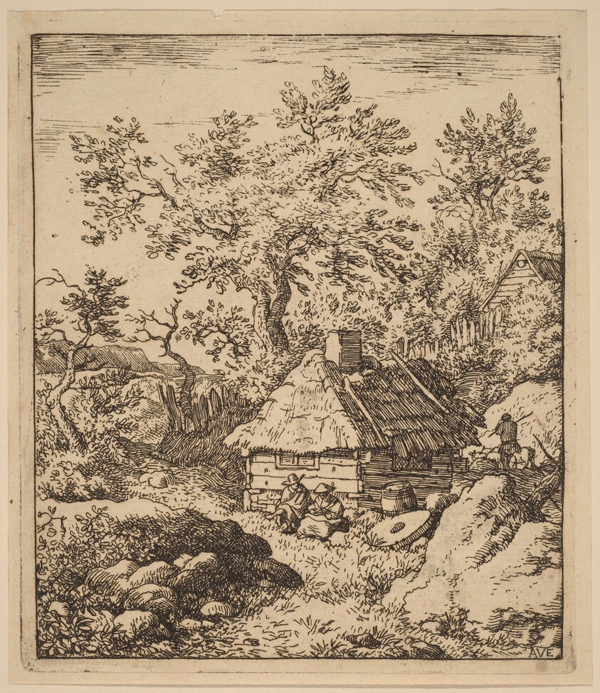 Landscape with Millstone near a Cask