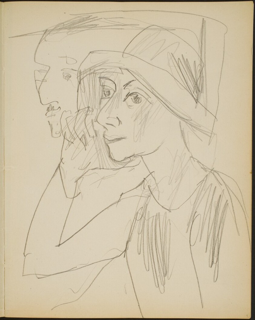 Paar unter den Zuschauern (A Couple in the Audience) [p. 9]