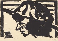 Young Woman I (Junges Madchen I), Emil Nolde, 1912