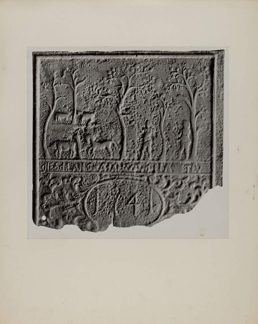 Pa. German Stove Plate