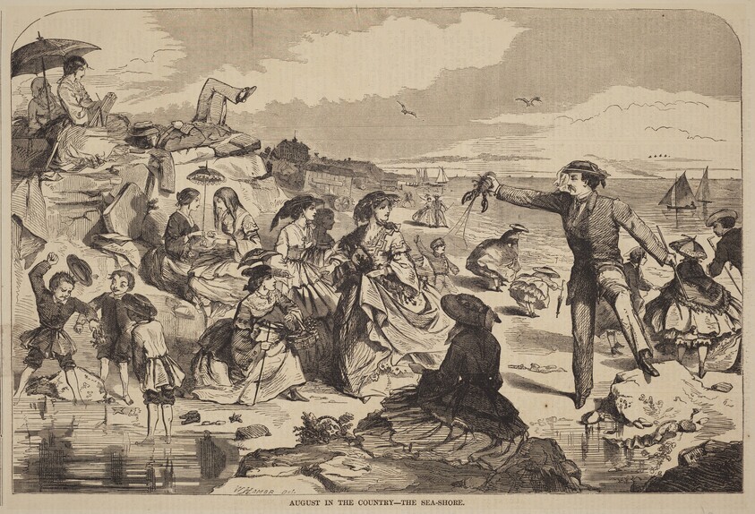 August in the Country - The Sea Shore