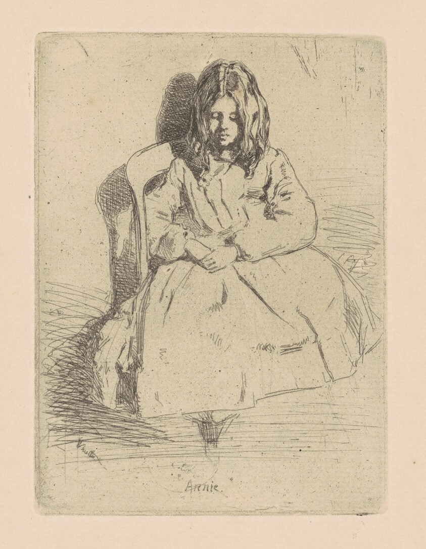 Annie, Seated