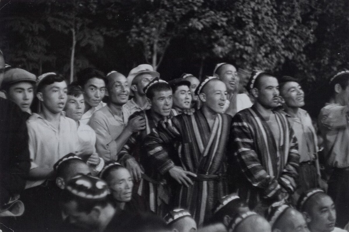Wrestling Match, Stalin Park, Tashkent, Uzbekistan