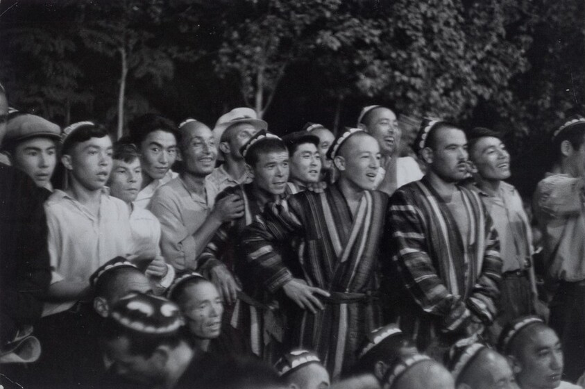 Wrestling Match, Stalin Park, Tashkent, Uzbekistan