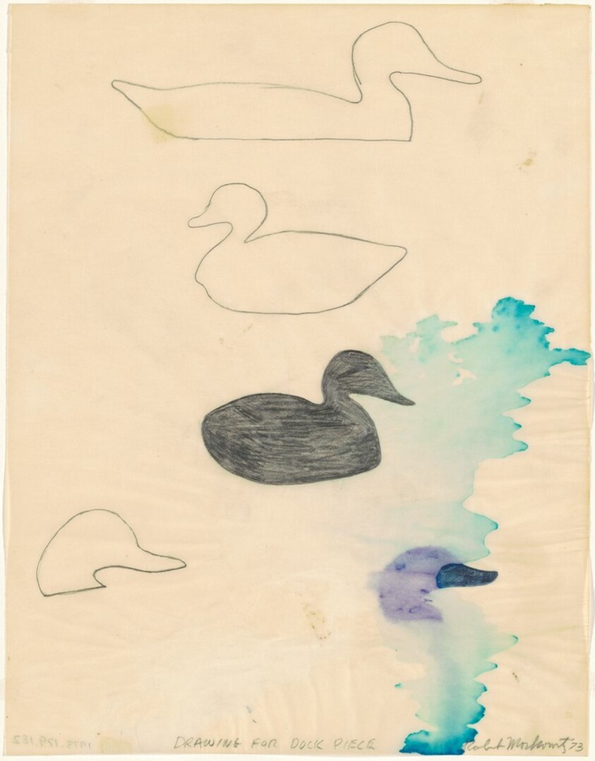 Drawing for Duck Piece