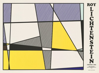 Cow Triptych (Cow Going Abstract) Poster (right panel)