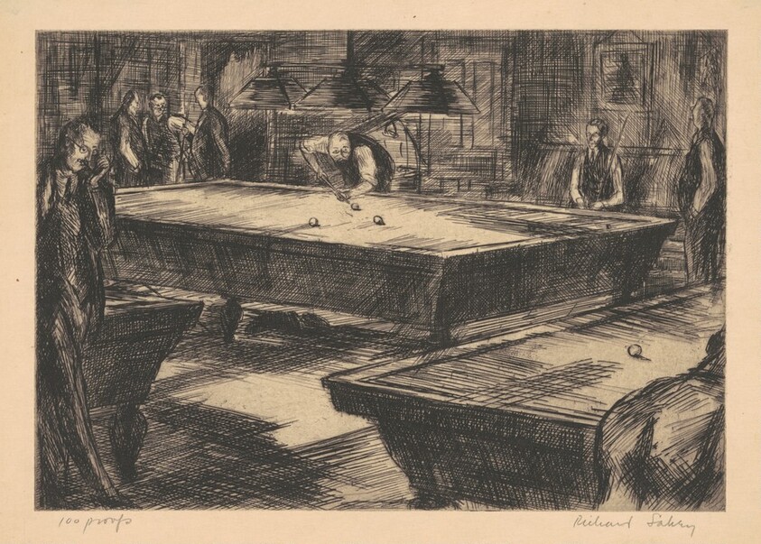 Billiards at the Century Association