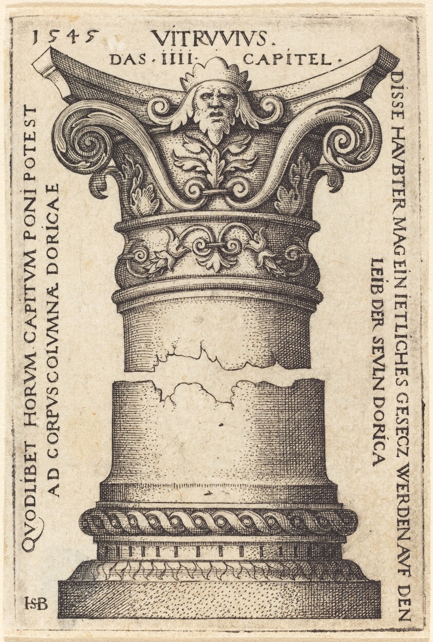 Capital and Base of a Column