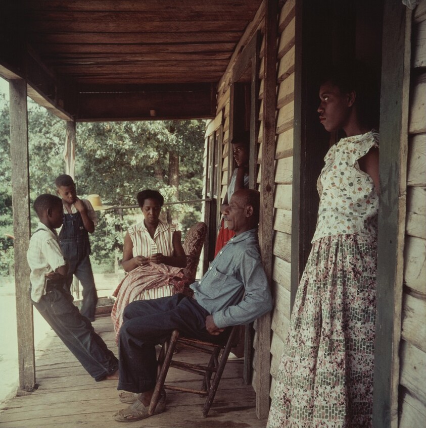 Willie Causey and Family, Shady Grove, Alabama