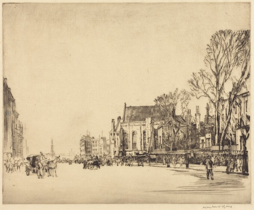 Demolition of the Sardinian Chapel, Kinsway, London - No. 1