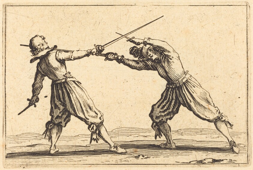 Duel with Swords and Daggers