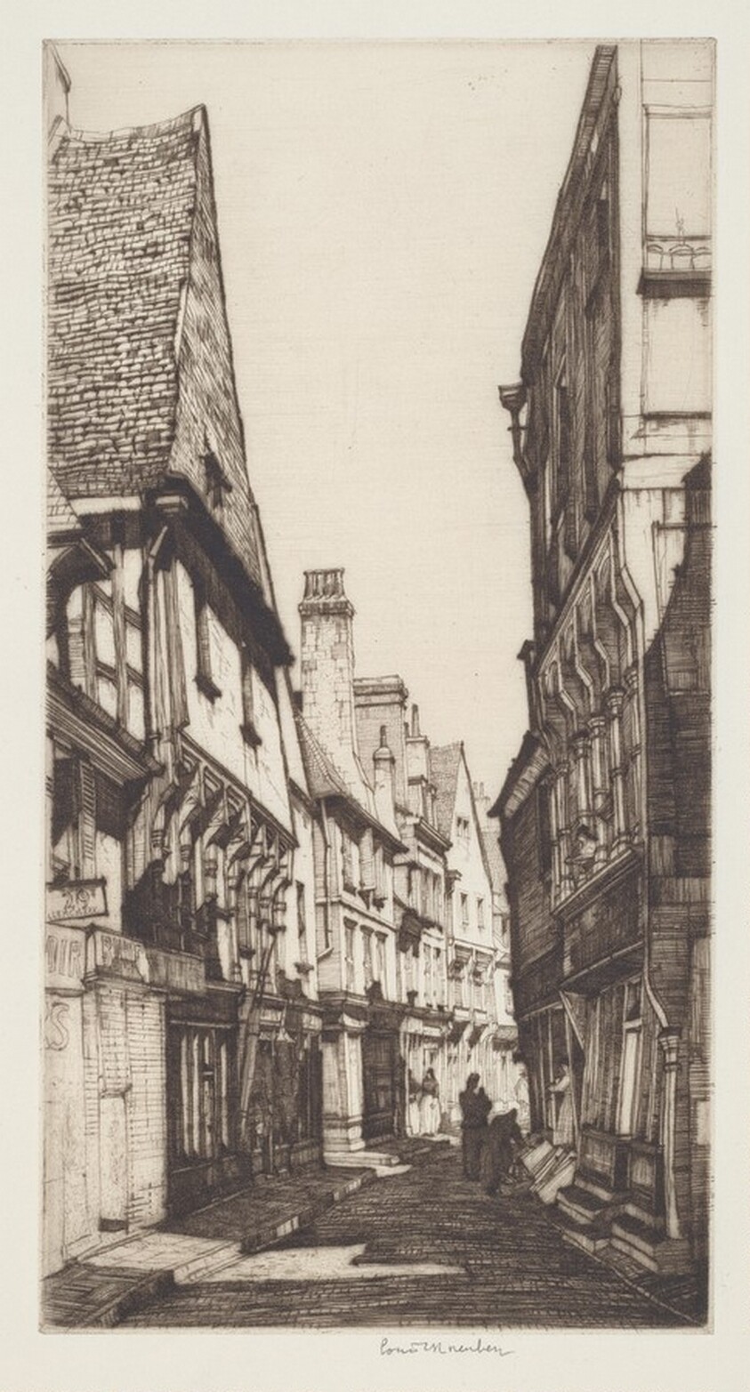 La Rue Mirebeau, Bourges