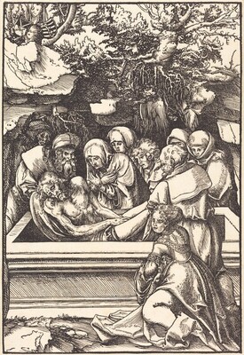 The Entombment, Lucas Cranach the Elder, in or before 1509