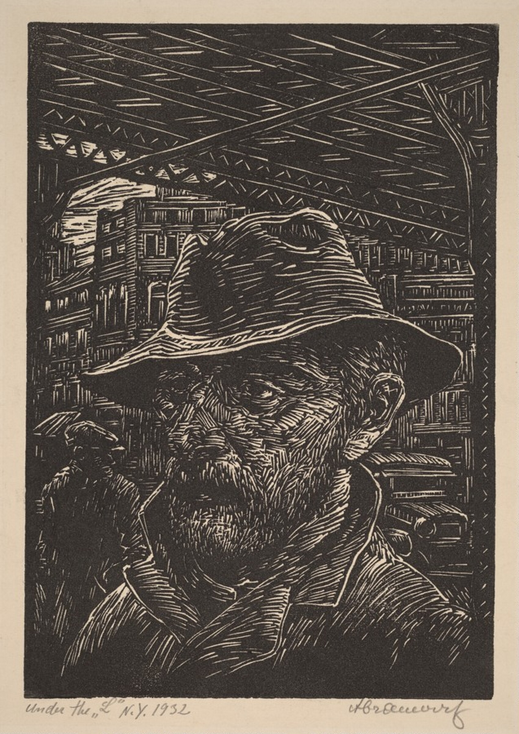 Under the "L" N.Y., Albert Abramovitz, 1932