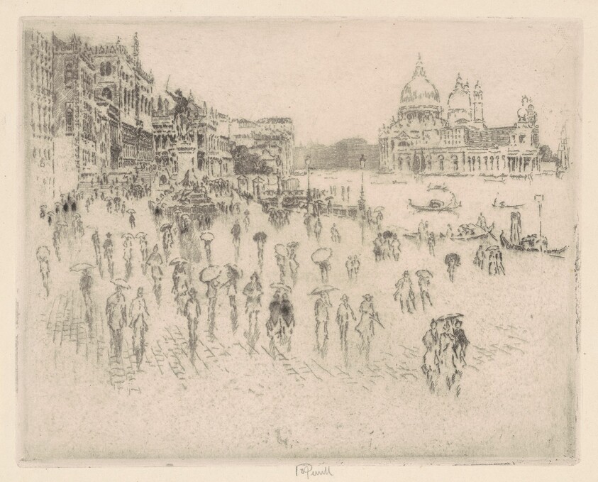 On the Riva, from Pennell's Window