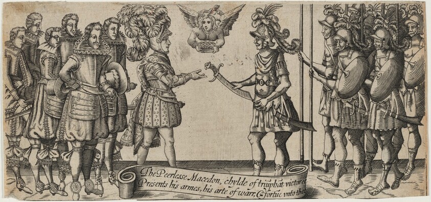 Alexander the Great Receiving a Sword (?)