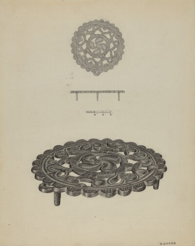 Pa. German Trivet