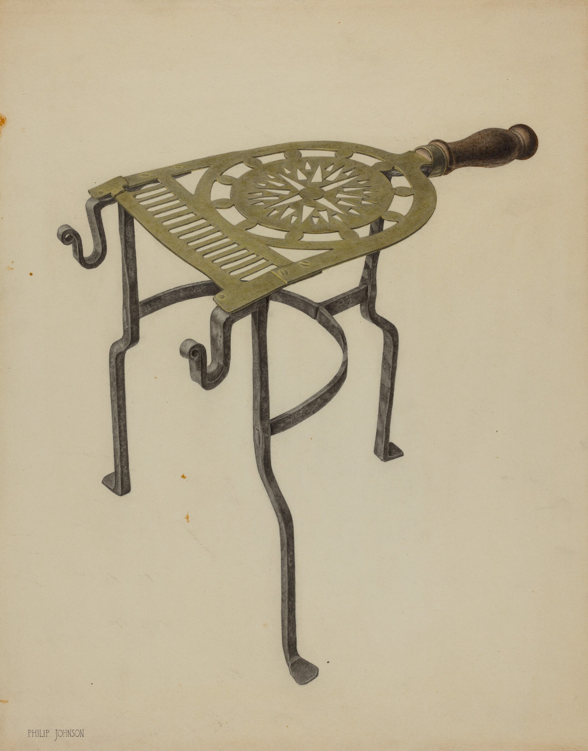 Trivet, Philip Johnson, c. 1938