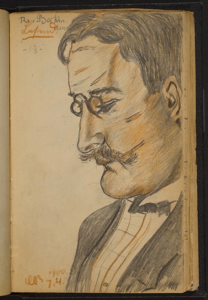 Portrait of a Man with a Mustache