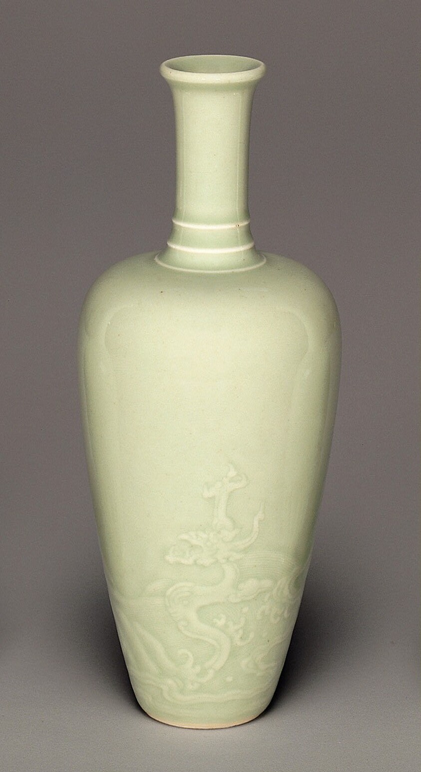 Vase with Ringed Neck