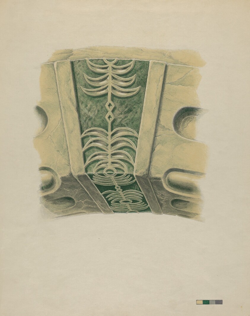 Keystone in Arch at San Juan Capistrano Mission