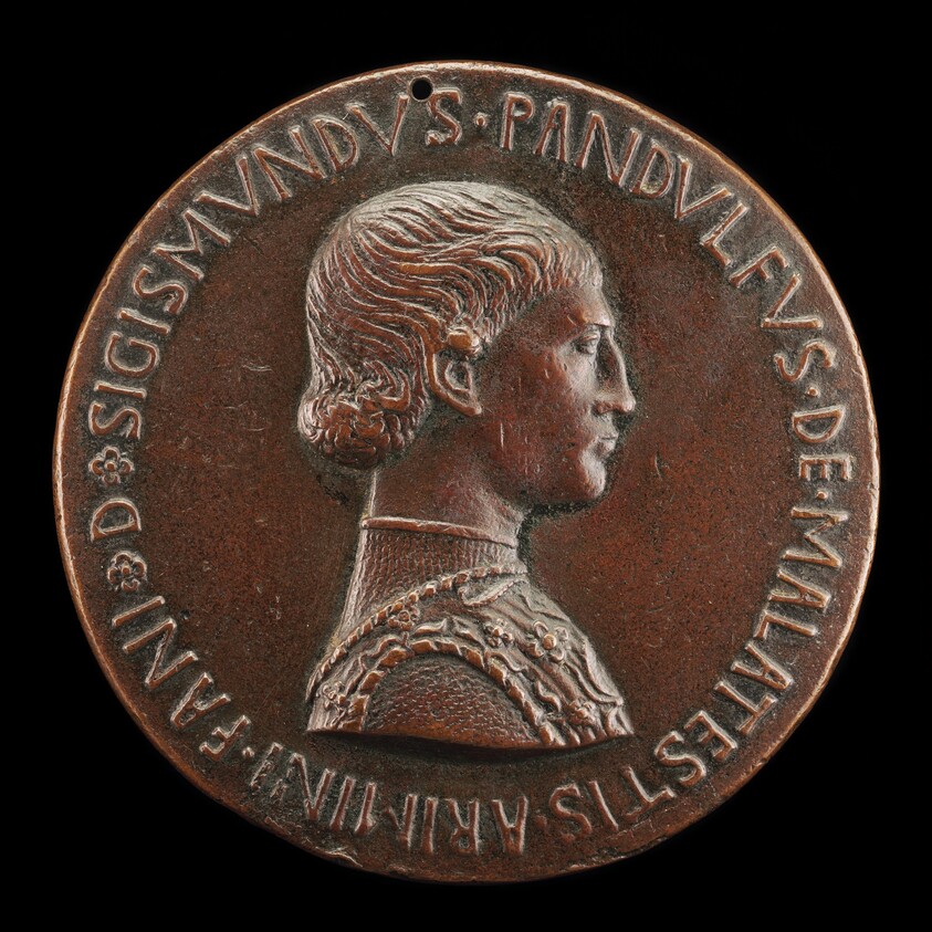 Sigismondo Pandolfo Malatesta, 1417-1468, Lord of Rimini and Fano [obverse]