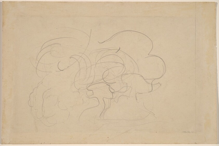 Study of Heads [verso]