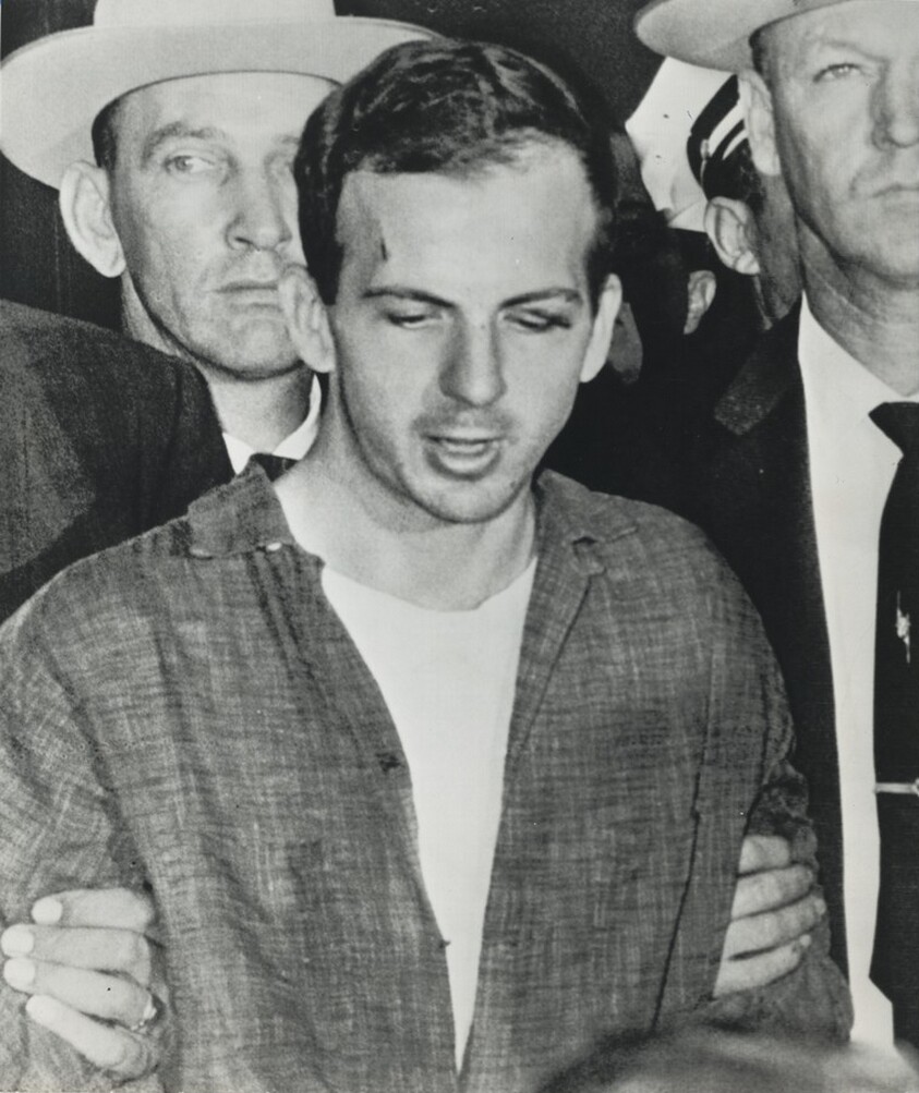 Title from caption on object: “Lee Oswald, Evidence Rules Out Conspiracy”