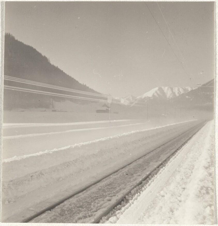 Railroad tracks--Landscape