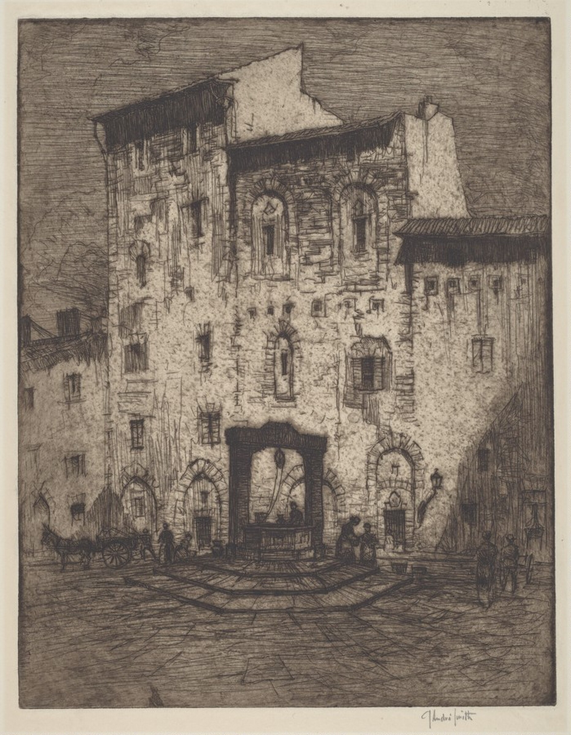 The Well, San Gimignano, Jules André Smith