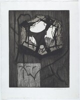 Mr. Trouble (trial proof 8), Jacob Kainen, 1976
