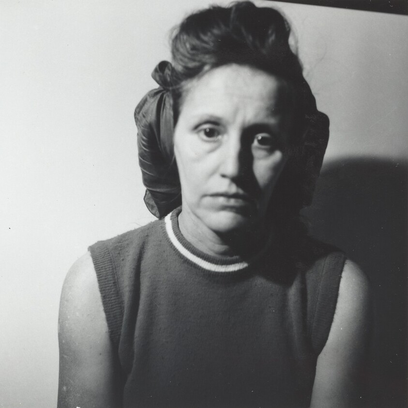 Untitled (Woman with blank expression)
