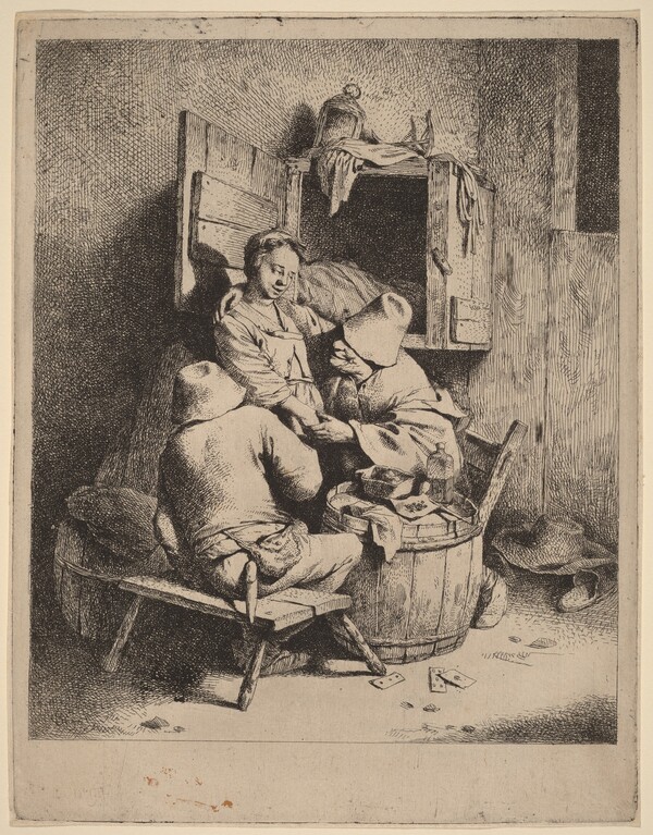 The Flirtation of a Young Innkeeper