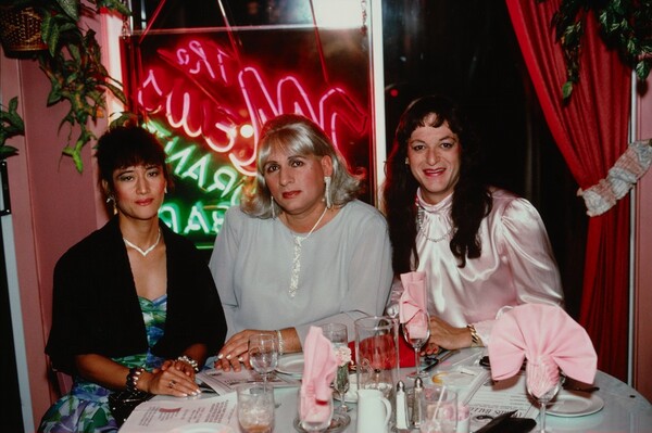 Tamarack, Lynette, and Sandy Dining During Fantasia Fair