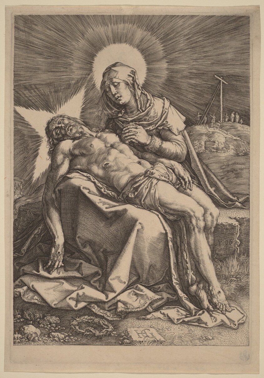 Pietà (The Sorrowing Virgin with the Dead Christ in Her Lap)
