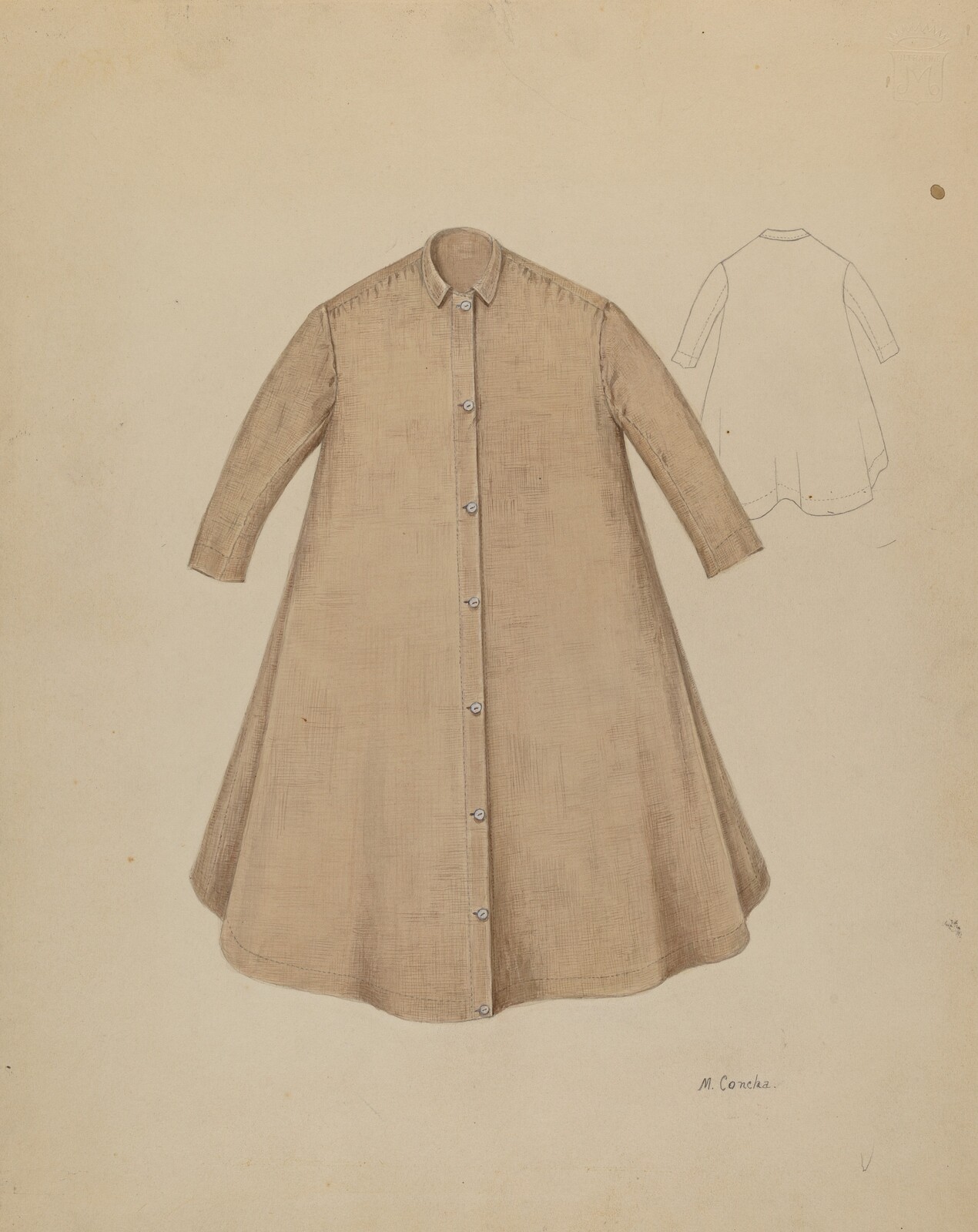 Child's Coat, Margaret Concha, c. 1937