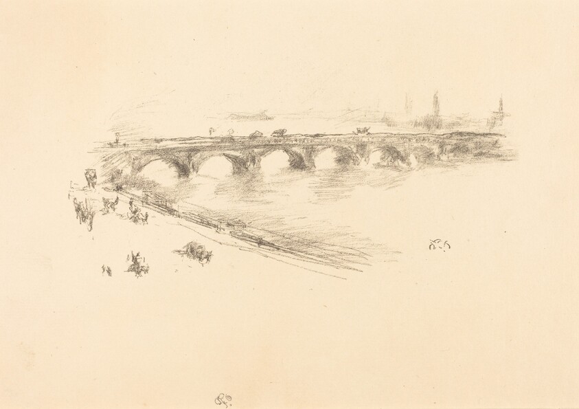 Evening, Little Waterloo Bridge