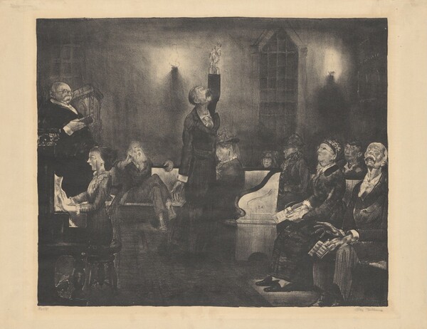 Prayer Meeting, second stone