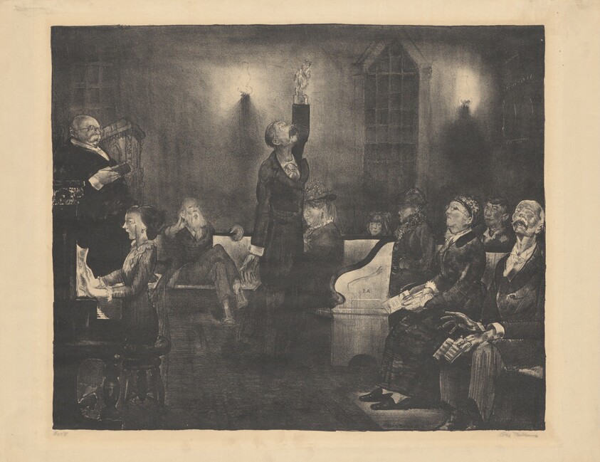 Prayer Meeting, second stone