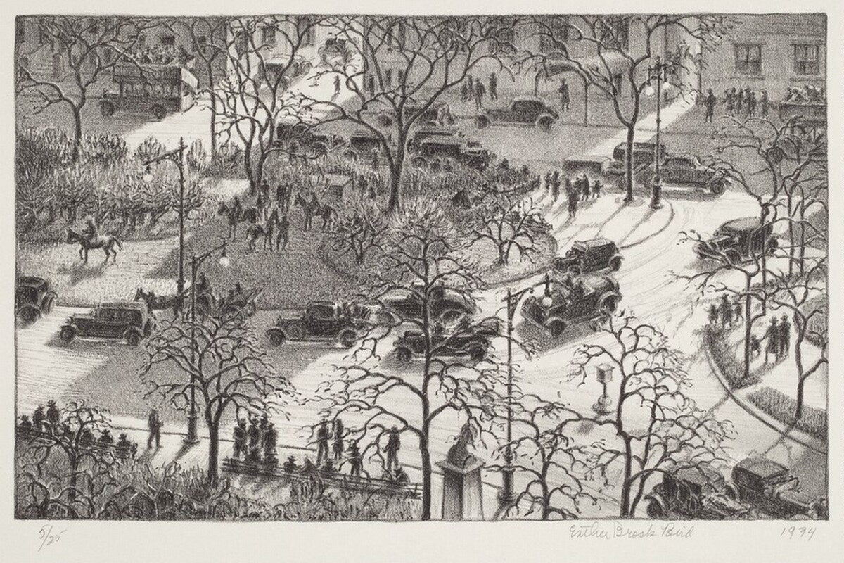 Entrance to Central Park, NYC